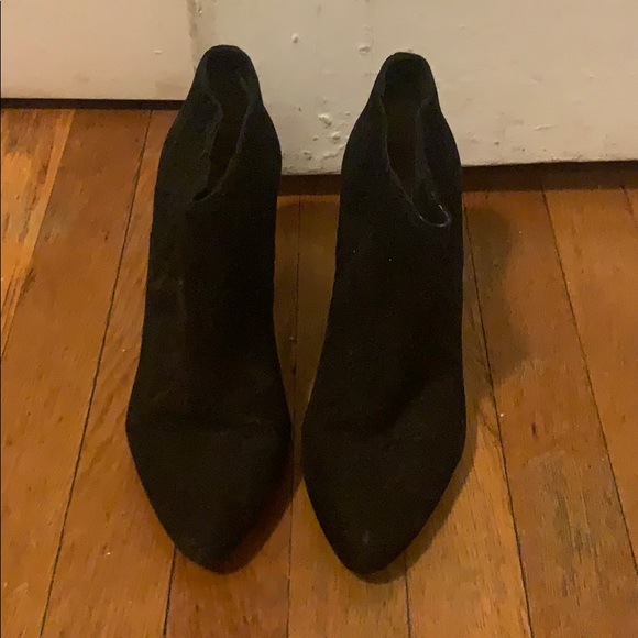 Coach suede black bootie - Picture 1 of 7